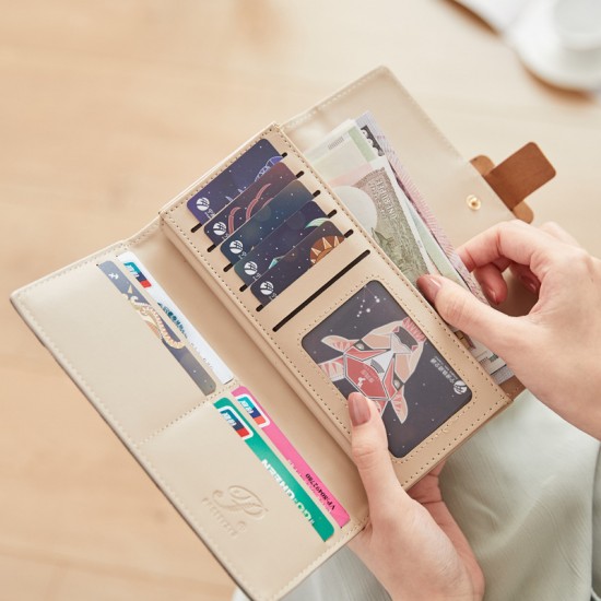 New Cross-border Priti Long Wallet, Multifunctional Clutch, Large Coin Purse, Tri-Fold Wallet New Cross-border Priti Long Wallet, Multifunctional Clutch, Large Coin Purse, Tri-Fold Wallet