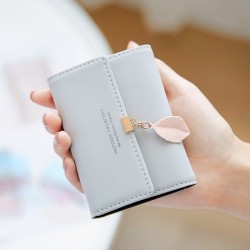 Prettyzys' new accordion mini compact card holder, a simple, ultra-thin, integrated coin purse.