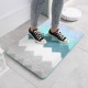 Ins-style luxury bedside blanket, living room, bedroom, and children's room thickened long-haired green moss floor mat.