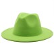 AliExpress Amazon eBay single-color plate men's and women's simple woolen hats with flat brims and wide brims. AliExpress Amazon eBay single-color plate men's and women's simple woolen hats with flat brims and wide brims.