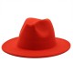 AliExpress Amazon eBay single-color plate men's and women's simple woolen hats with flat brims and wide brims. AliExpress Amazon eBay single-color plate men's and women's simple woolen hats with flat brims and wide brims.