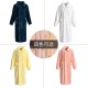Autumn and winter plus-size imitation half-fleece nightgowns, thickened and long, sexy bathrobes for men and women, couple's loungewear.