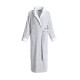 Autumn/Winter Lightweight Double-Layer Thickened Flannel Nightgown for Men, Extra-Long Large Jacquard Composite Couple's Bathrobe for Women