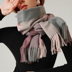 Plaid faux cashmere scarf for women autumn and winter Wholesale British-style plaid tassel shawls for winter scarves Plaid faux cashmere scarf for women autumn and winter Wholesale British-style plaid tassel shawls for winter scarves