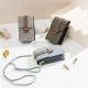 Prettyzys' new, simple, versatile, single-shoulder, small square bag, crossbody, and handbag.