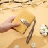 Korean style new women's wallet, retro casual buckle wallet, women's short wallet, coin purse