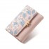 Pretty's Korean-style Instagram coin purse, trendy and fresh, short women's wallet, tri-fold, Korean-style, cute student wallet