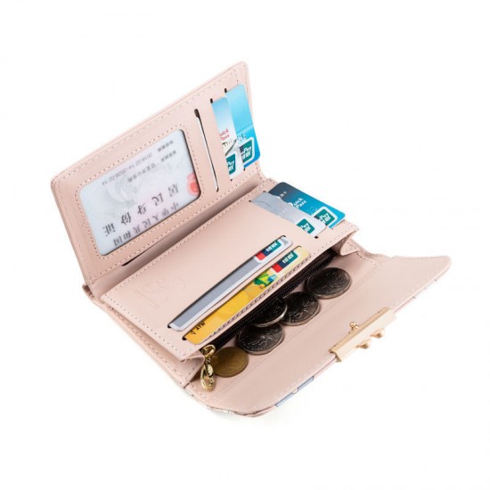 Pretty's Korean-style Instagram coin purse, trendy and fresh, short women's wallet, tri-fold, Korean-style, cute student wallet