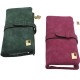 Factory Wholesale Women's Long Wallet with Japanese and Korean Style Drawstring Frosted Wallet