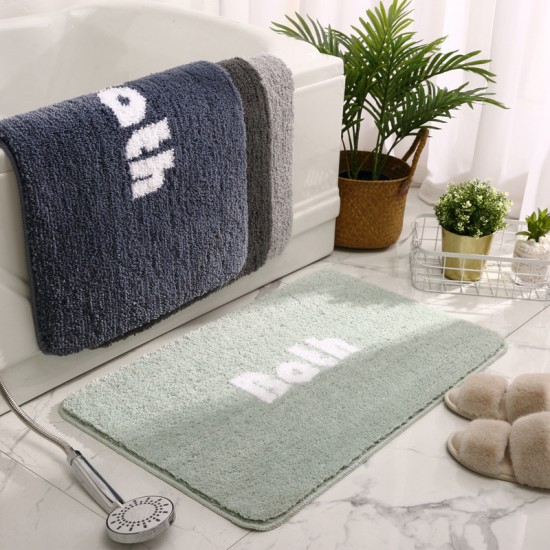New minimalist home bathroom non-slip floor mats Absorbent bathroom doormats, household toilet doormats. New minimalist home bathroom non-slip floor mats Absorbent bathroom doormats, household toilet doormats.