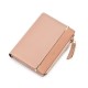 New Korean-Style Women's Short Wallet, Two-Fold Buckle Zipper Wallet, Versatile Student Coin Purse and Card Holder New Korean-Style Women's Short Wallet, Two-Fold Buckle Zipper Wallet, Versatile Student Coin Purse and Card Holder