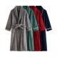 Premium, double-layered, thickened, Austrian grain fleece nightgown, new for women, winter (25 new styles), extra-long, stylish, short, warm, autumn bathrobe.