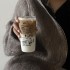 Homemade Cute Summer Penguin Glass, Niche Instagram Simple High-Temperature Borosilicate Water Cup, High-Resistant
