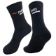 Sports socks, mid-calf, towel-soled, small hooks, fitness running socks, unisex, trendy, sweat-wicking cotton socks, breathable and deodorizing