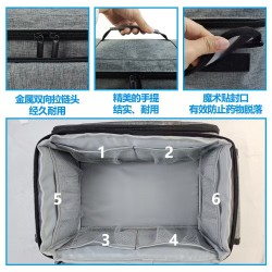 Feihong cross-border small medicine and medical bag, portable home first aid storage box, large-capacity medical tool kit in stock