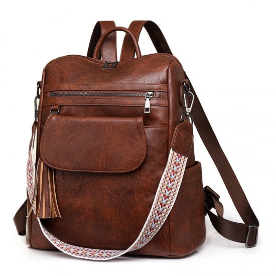 New women's bags, cross-border new large-capacity retro dual-use shoulder and crossbody bags, casual women's backpacks. New women's bags, cross-border new large-capacity retro dual-use shoulder and crossbody bags, casual women's backpacks.