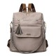 New Women's Casual Oxford Backpack with Tassels Retro British-style contrasting multifunctional backpack New Women's Casual Oxford Backpack with Tassels Retro British-style contrasting multifunctional backpack