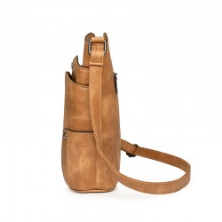 2025 new cross-border multi-layer bucket bag, retro shoulder bag, light luxury, fashionable, versatile, cross-body bag