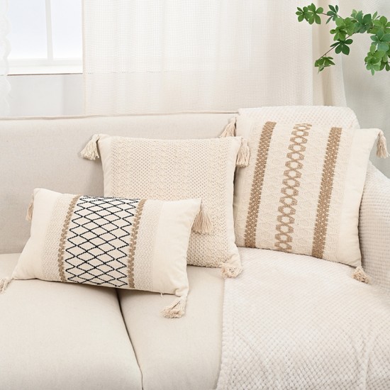 French Butterfly Mesh Lace Pillows, Champagne Sofa Cushions, Cotton and Linen European-style Cushion Covers French Butterfly Mesh Lace Pillows, Champagne Sofa Cushions, Cotton and Linen European-style Cushion Covers