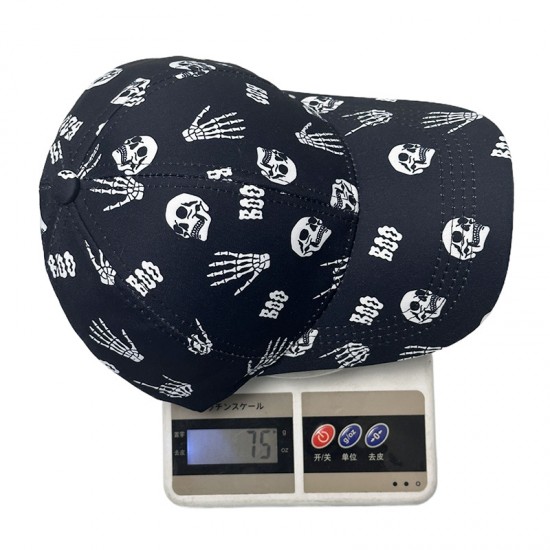 New cross-border skull-print baseball caps for men, outdoor personalized graffiti sun hats for women, casual sun protection and visor caps. New cross-border skull-print baseball caps for men, outdoor personalized graffiti sun hats for women, casual sun protection and visor caps.