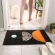 Modern entrance doormats, bathroom and restroom door absorbent, non-slip mats, wet and dry separation carpets. Modern entrance doormats, bathroom and restroom door absorbent, non-slip mats, wet and dry separation carpets.