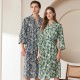 Autumn/Winter Couple's Bathrobe, Men's Winter Towel-Style Nightgown, Double-Layer Thickened Long Coral Fleece, Women's Aoliang Fleece