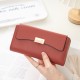 2024 new women's long wallet, multifunctional large capacity clutch, phone bag, card holder, student wallet wholesale