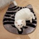 French retro bedroom carpets, luxury living room coffee table mats, thickened, soundproof black and white butterfly bedside mats. French retro bedroom carpets, luxury living room coffee table mats, thickened, soundproof black and white butterfly bedside mats.
