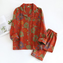 Women's winter coral fleece pajamas, warm, thickened, loose, plus-size, men's and women's casual loungewear