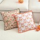 Nordic ins fabric double-layered tissue box with removable tissue holders for home and car use.