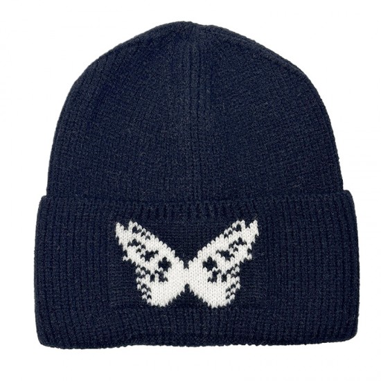 Cross-border autumn and winter Dong Jie-style butterfly beanie, versatile face-flattering small warm earmuffs for women, trendy beanie. Cross-border autumn and winter Dong Jie-style butterfly beanie, versatile face-flattering small warm earmuffs for women, trendy beanie.