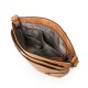 2025 new cross-border multi-layer bucket bag, retro shoulder bag, light luxury, fashionable, versatile, cross-body bag