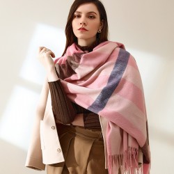 Women's wholesale winter scarves 2025 new plaid print tasseled faux cashmere scarves fashionable and warm shawls. Women's wholesale winter scarves 2025 new plaid print tasseled faux cashmere scarves fashionable and warm shawls.