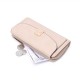 Lianbu New Cross-Border Wallet, Long Solid Color, Stylish and Simple PU Multifunctional Large-Capacity Clutch, In Stock