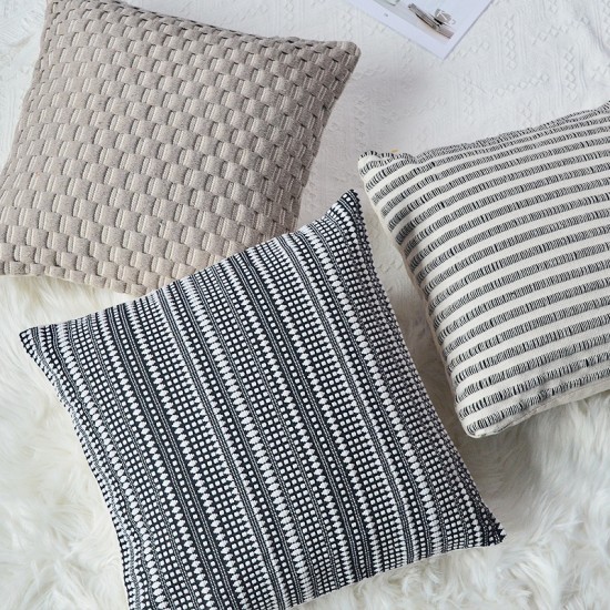 Cross-border INs cute cartoon rabbit retro colorful geometric wave pillows, living room and bedroom sofa cushions Cross-border INs cute cartoon rabbit retro colorful geometric wave pillows, living room and bedroom sofa cushions