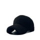Cross-border AliExpress adult, children, and parent-child washed cotton solid color plain baseball caps for men.