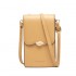 Prettyzys new touchscreen women's phone bag, Japanese and Korean style, simple solid color crossbody bag, large capacity shoulder wallet
