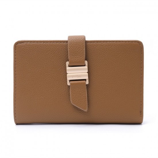 New Cross-Border Medium Wallet, Multifunctional, Stylish, Simple Zippered Closure Card Holder, Student Coin Purse
