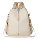 Korean Style Fashionable Casual Travel Backpack, Simple, Retro Women's Backpack, Outdoor, Large Capacity, Multipurpose Shoulder Bag