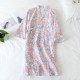 Women's thickened warm flannel pajamas, Japanese solid color coral fleece, autumn and winter lounge pants, loose and warm