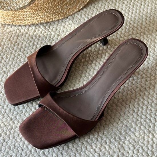 Women's nude high heels, soft leather stilettos, pointed toes, soft soles, French-style shoes with a gentle skirt-matching effect.