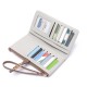 Factory-Supplied Wholesale Long Women's Wallets with Cute and Fresh Prints, Multifunctional Large Capacity