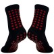 Men's football socks, square-shaped rubberized mid-calf socks, adult sports socks, sweat-wicking, non-slip and shock-absorbing rubberized rubberized socks