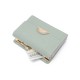 Women's Short Wallet, In-Style Niche Japanese and Korean Style, Fresh and Luxurious Tri-Fold Bag, Multiple Card Slots, Folding Preppy Style Coin Purse