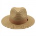 Cross-border British retro wide-brimmed white pure wool hat, fashionable and versatile, casual jazz hat for women, autumn/winter.