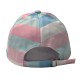 New cross-border colorful striped baseball caps, fashionable and versatile for spring and summer, outdoor colorblock sun hats for men and women.
