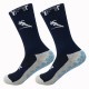 Dop-coated mid-calf sports socks, non-slip, thickened, terry sole, and sweat-wicking cotton training socks, one-size-fits-all for adult football socks.