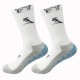 Dop-coated mid-calf sports socks, non-slip, thickened, terry sole, and sweat-wicking cotton training socks, one-size-fits-all for adult football socks.