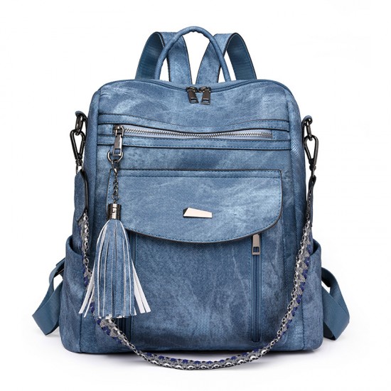 2025 Spring cross-border trend PU women's bags, women's backpacks, casual and multifunctional wholesale
