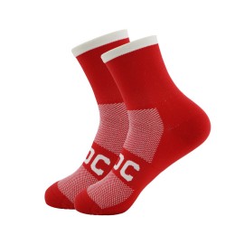 New spring and summer cycling socks, outdoor cycling, high-elastic reflective cycling socks, antibacterial and sweat-wicking women's socks
